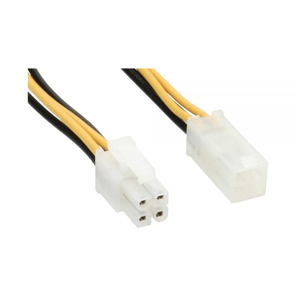 InLine (26635) Power Extension Internal Mainboard P4 4pin male/female 20cm