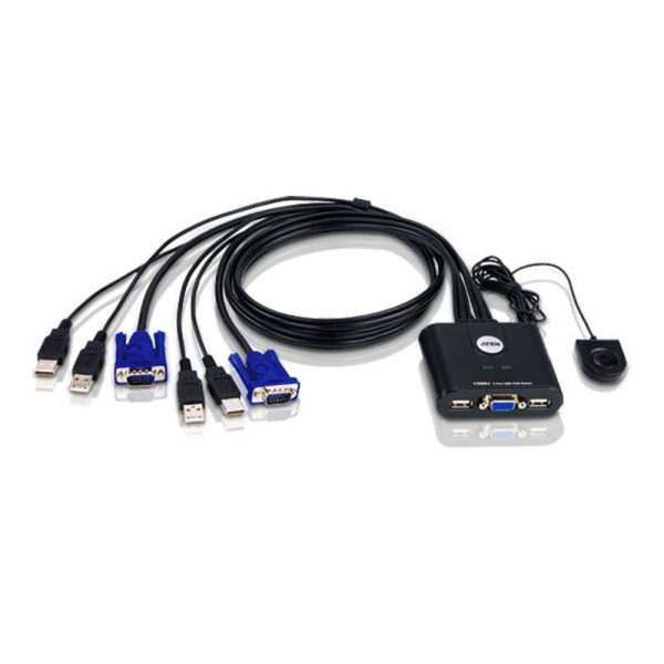ATEN Petite 2-Port Usb KVM Switch