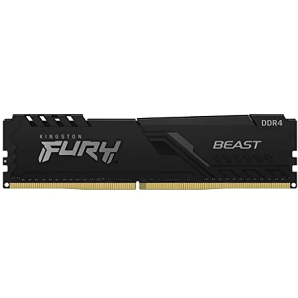 Kingston FURY Beast 32GB 3200MHz DDR4 CL16 Desktop Memory Single Stick KF432C16BB/32,Black