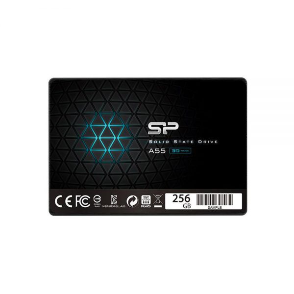 SSD Silicon Power (SP256GBSS3A55S25) 256GB A55 3D NAND TLC