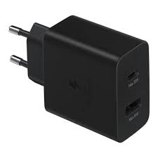 SAMSUNG FAST DUO TRAVEL CHARGER EP-TA220NBEGEU - BLACK
