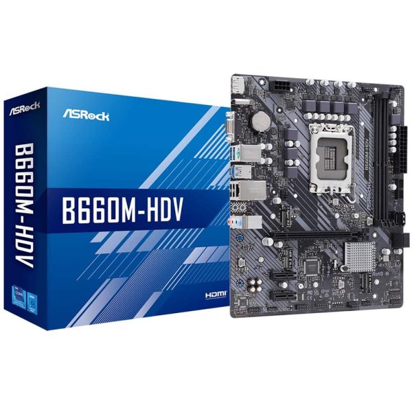Asrock B660M-HDV Intel B660 LGA 1700 micro ATX 90-MXBH40-A0UAYZ