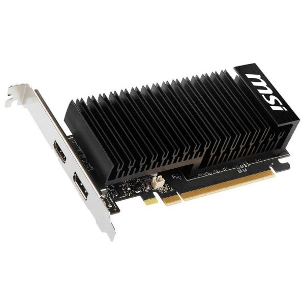 MSI Graphics Card NVIDIA GEFORCE GT 1030 2GHD4 LP OC - Black V809-2825R