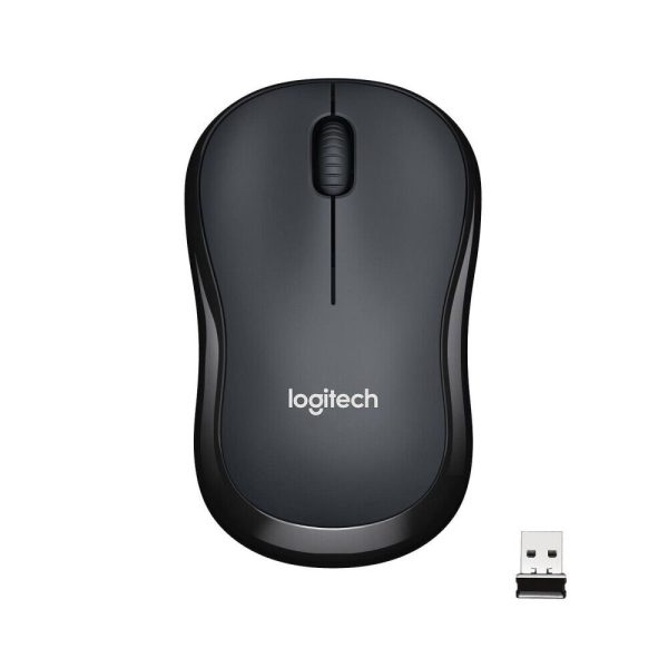 LOGITECH MOUSE WIRELESS SILENT M220 BLACK (910-004878)
