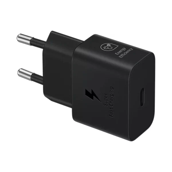 Samsung Type-C 25 Watt Fast Charge Adapter, Black, EP-T2510NBEGWW
